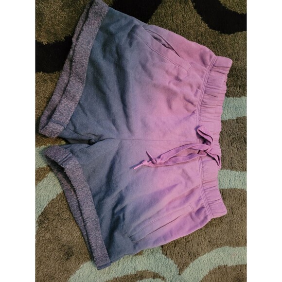VS PINK EVERYDAY LOUNGE BOYFRIEND SHORTS dip dye M - Picture 2 of 5